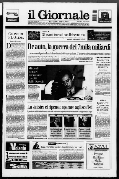 Il giornale : quotidiano del mattino